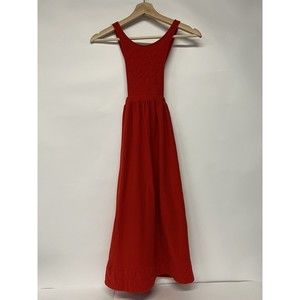 Pic-nics By Her Majesty Red Jumper Dress Overalls Nightgown 6x